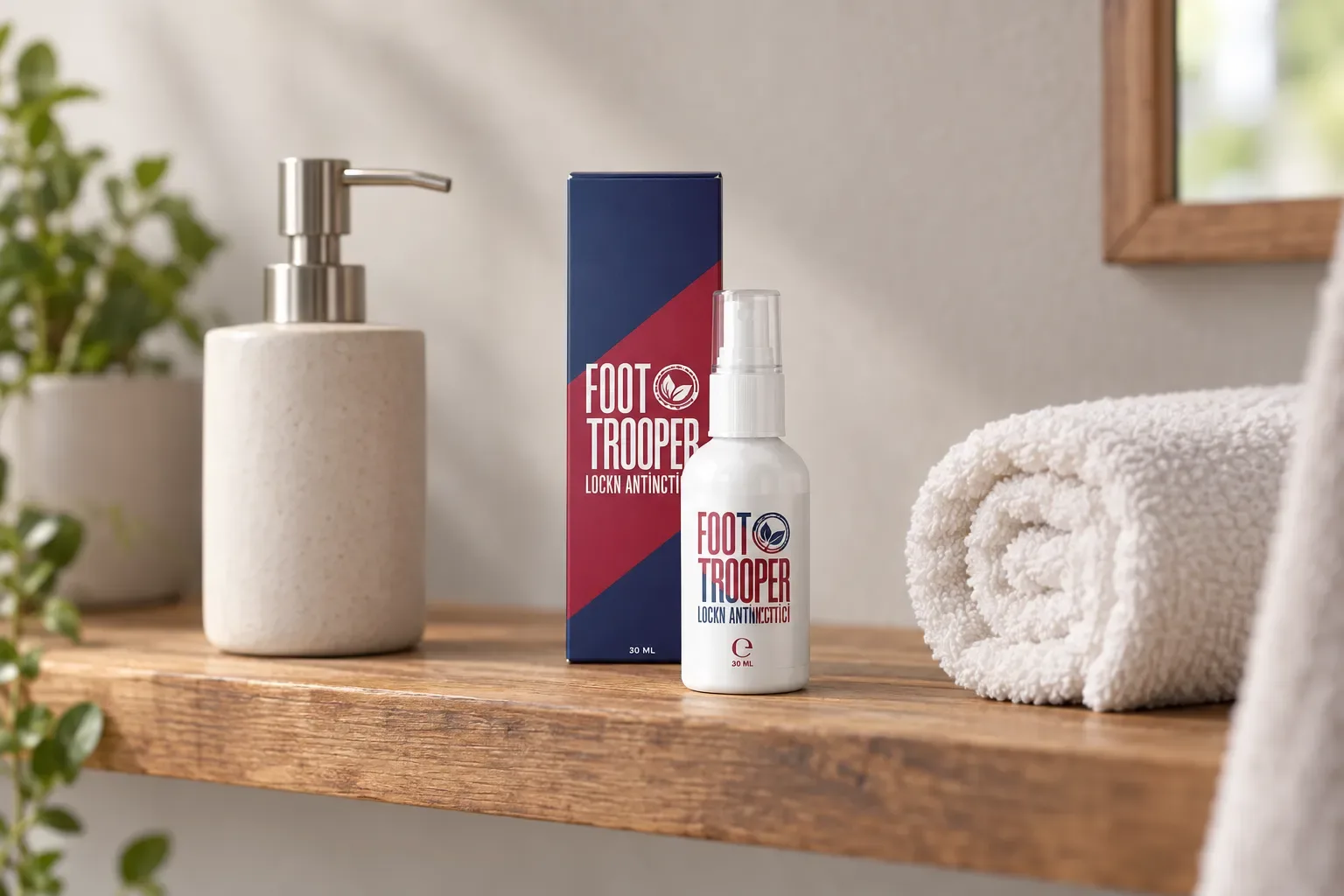 Foot Trooper-средство от грибка — le produit au quotidien
