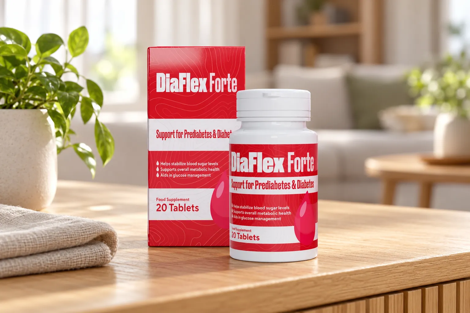 DiaFlex Forte — le produit au quotidien