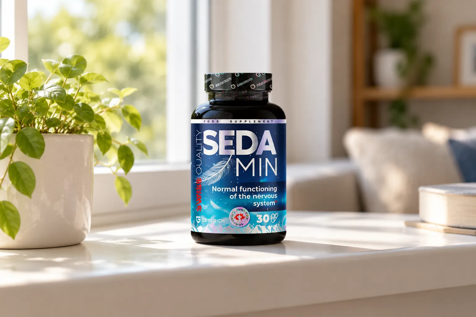 Sedamin — le produit au quotidien