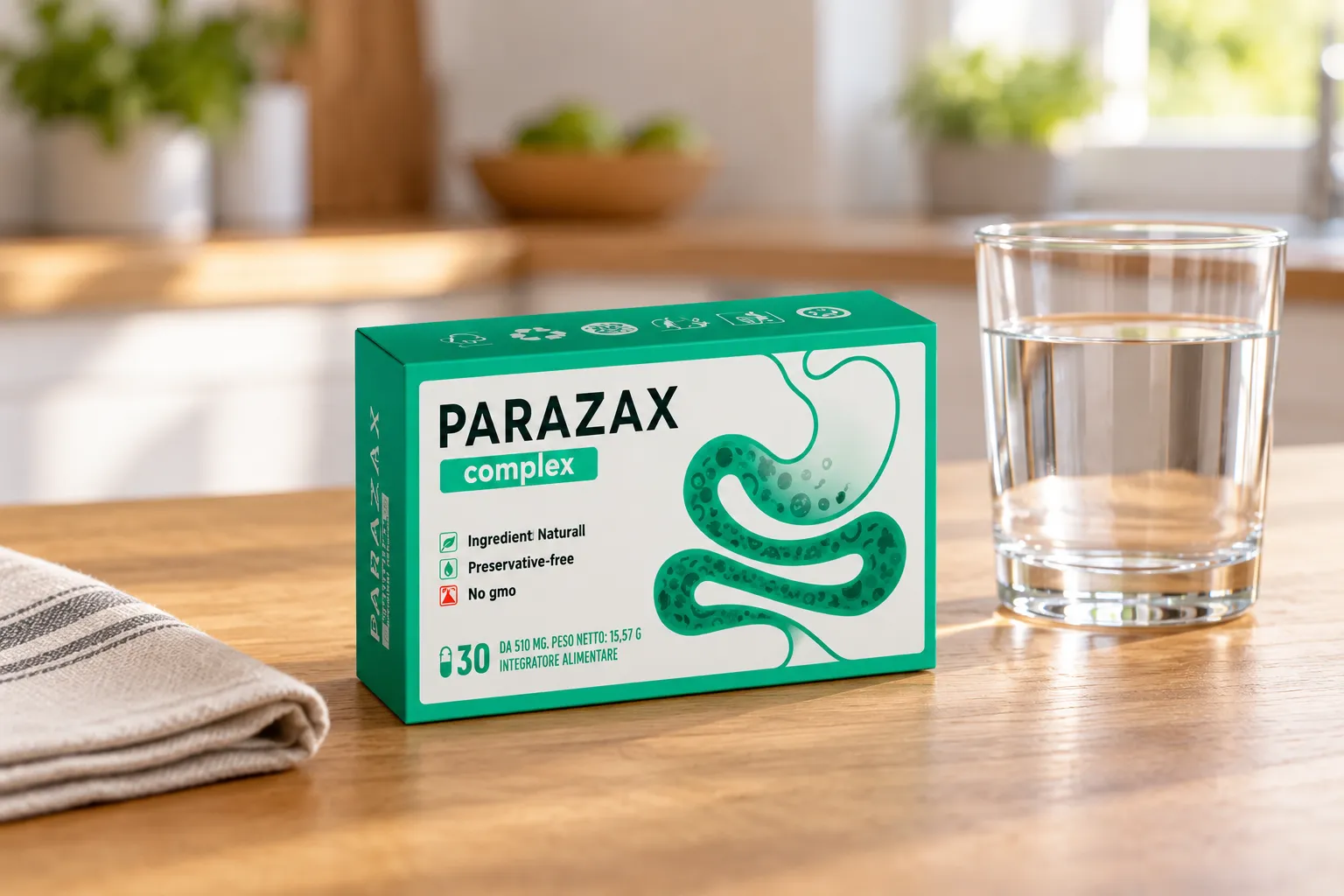 Parazax Complex — le produit au quotidien