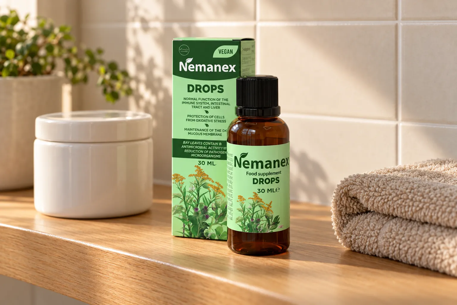 NEMANEX — le produit au quotidien