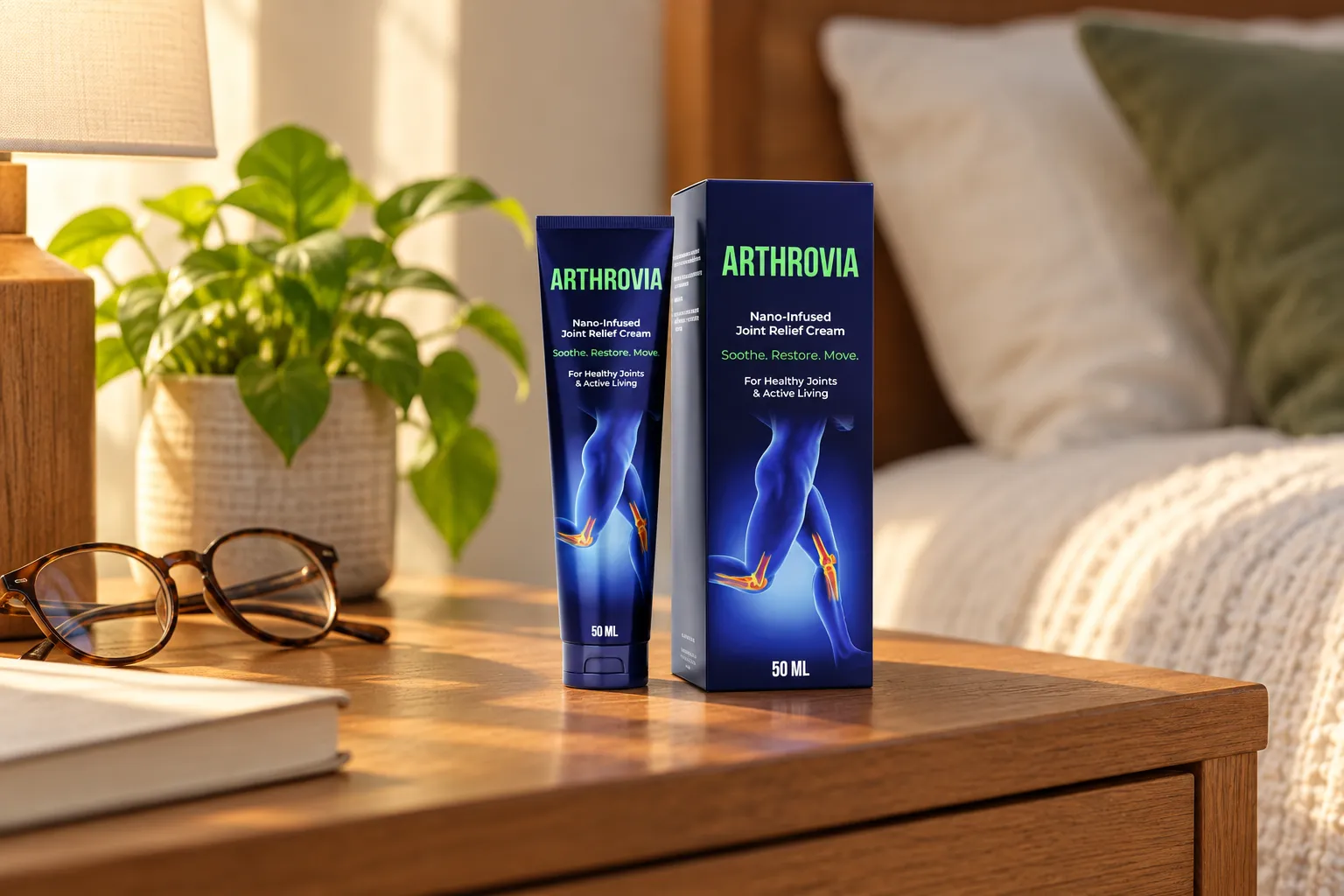 Arthrovia — le produit au quotidien