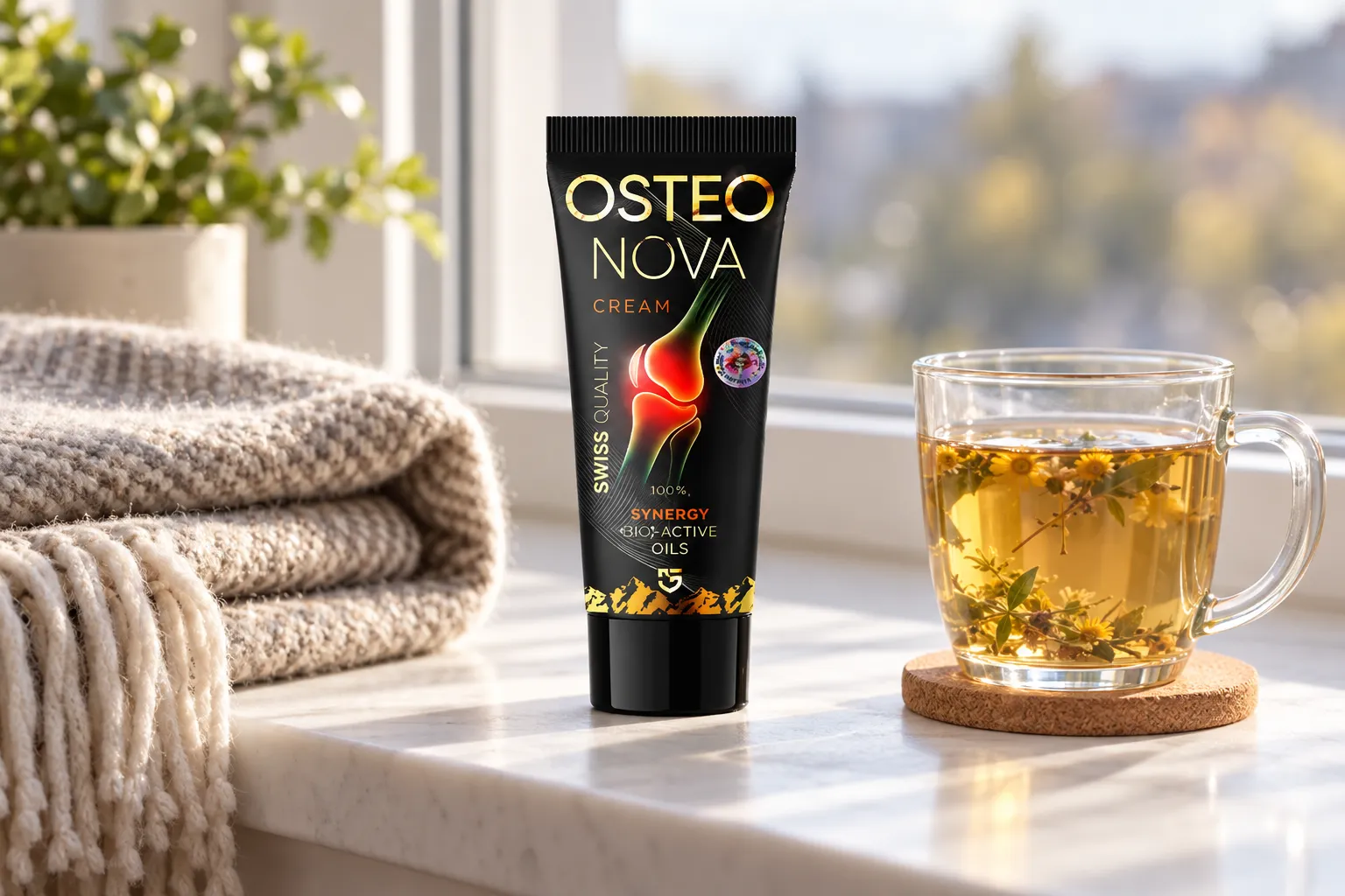 OsteoNova cream — le produit au quotidien