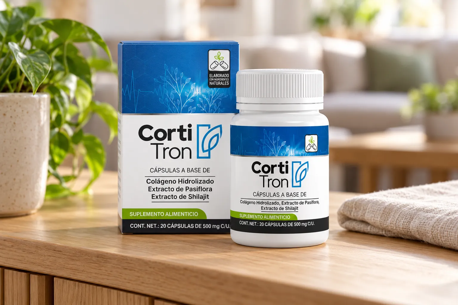 Cortitron — le produit au quotidien