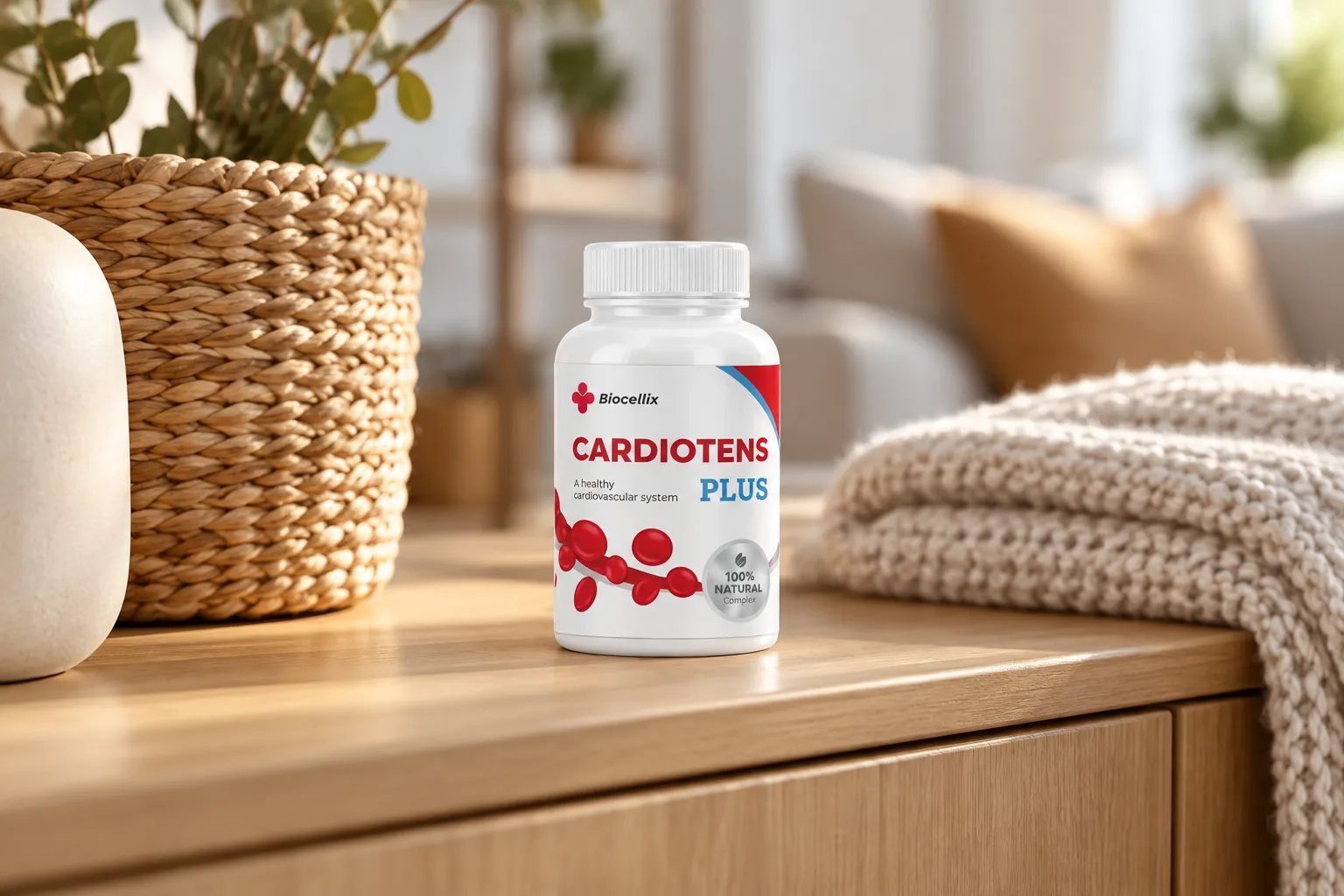 Cardiotens Plus — le produit au quotidien
