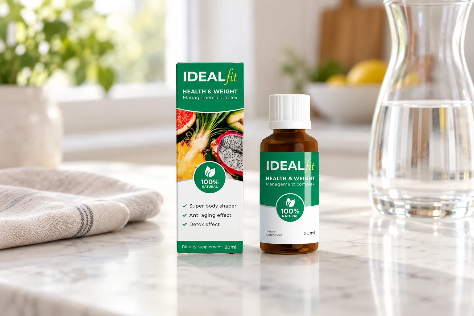 IdealFit — le produit au quotidien